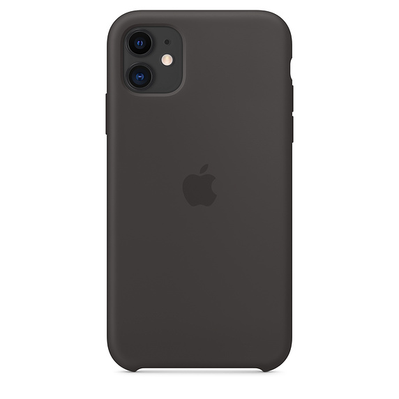 Чехол Silicone Case для iPhone 11 (Чёрный) (18)