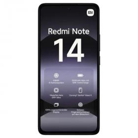 Смартфон Xiaomi Redmi Note 14 4G 6/128Gb Midnight Black